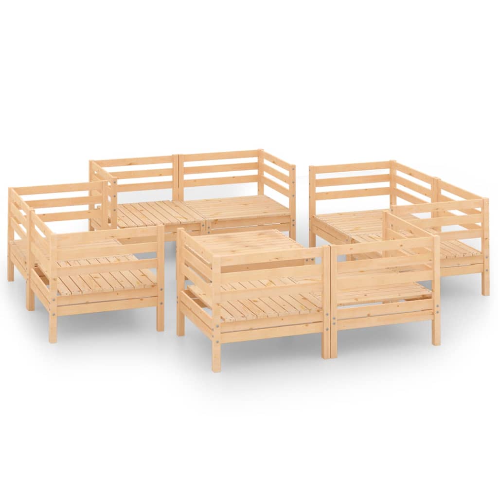 Set mobilier de gradina, 9 piese