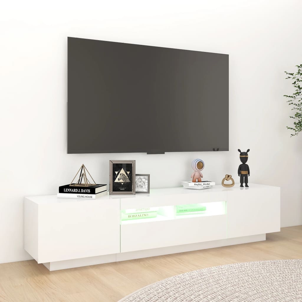 Comoda TV cu lumini LED - 3 | YEO