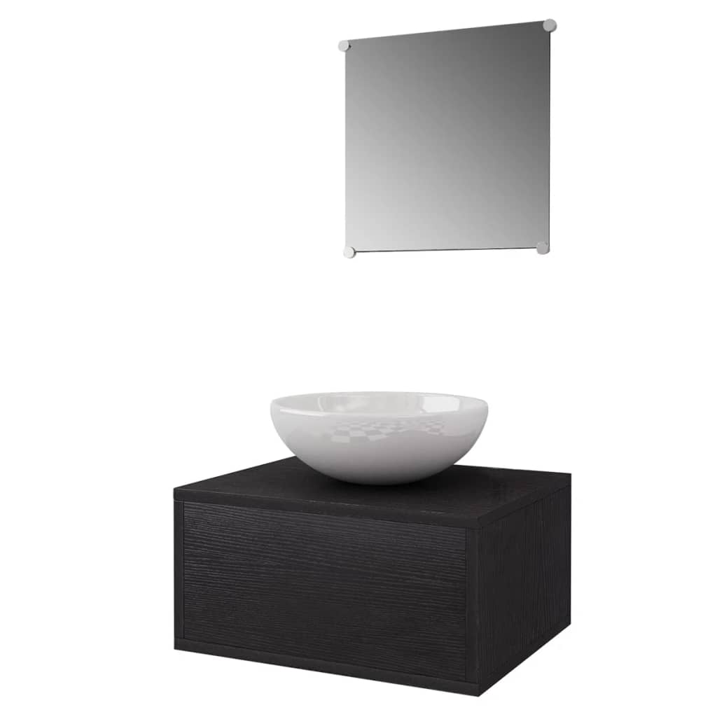 Set mobilier baie format din