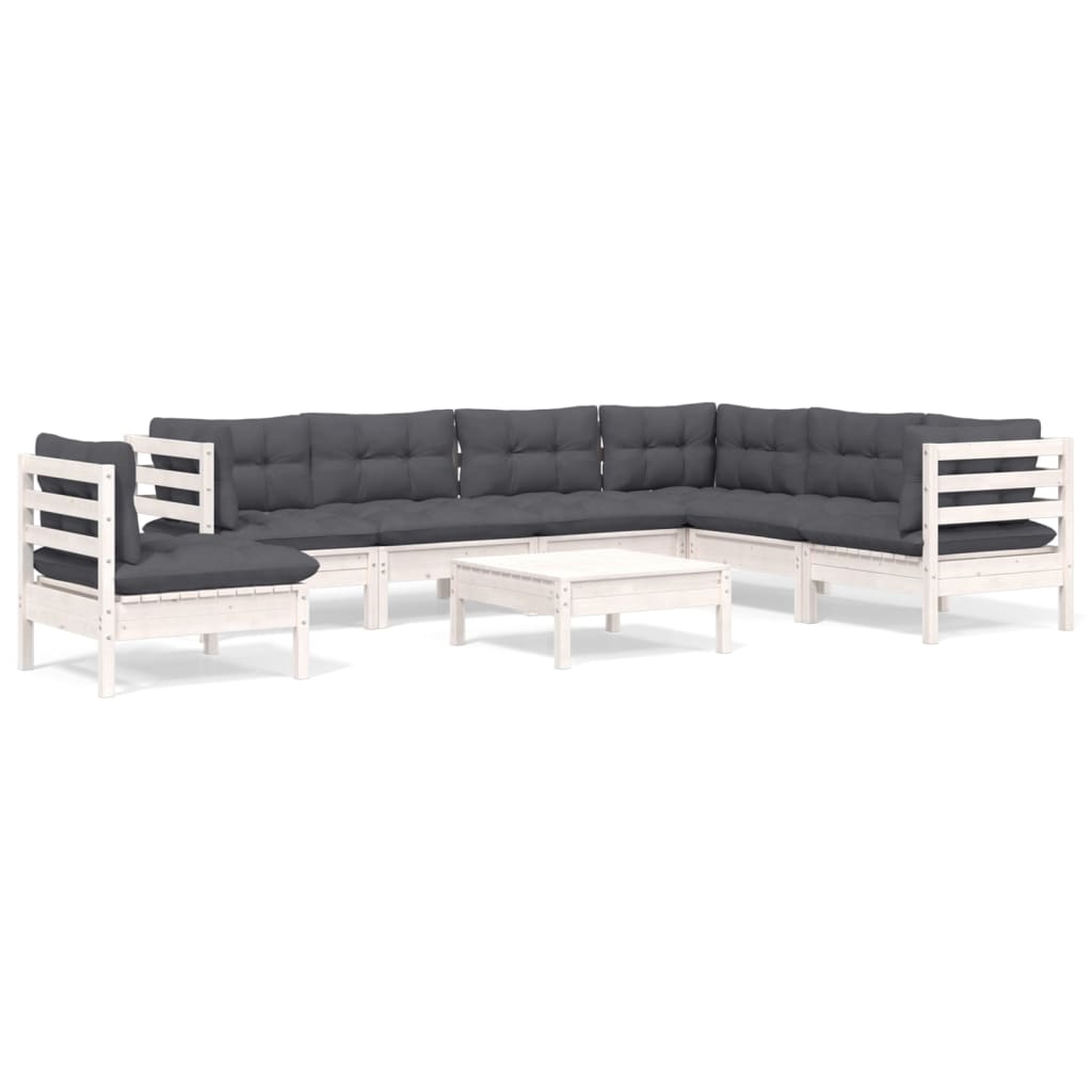 Set mobilier de gradina cu perne
