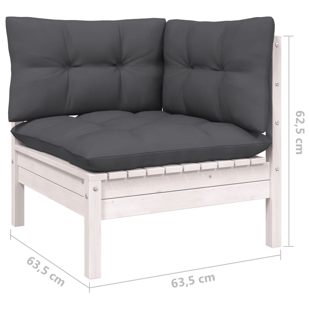 Set mobilier de gradina cu perne — imaginea 7
