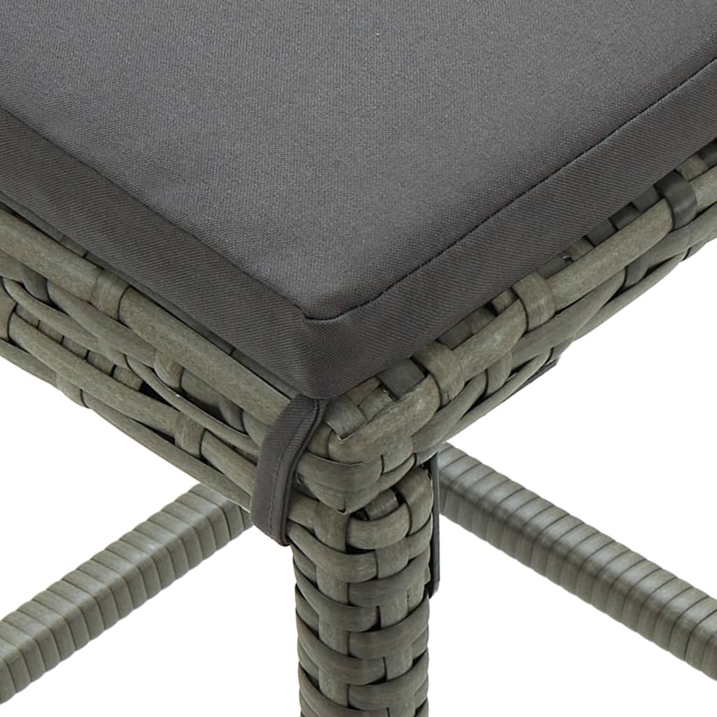 Set mobilier de bar de gradina cu perne — imaginea 10