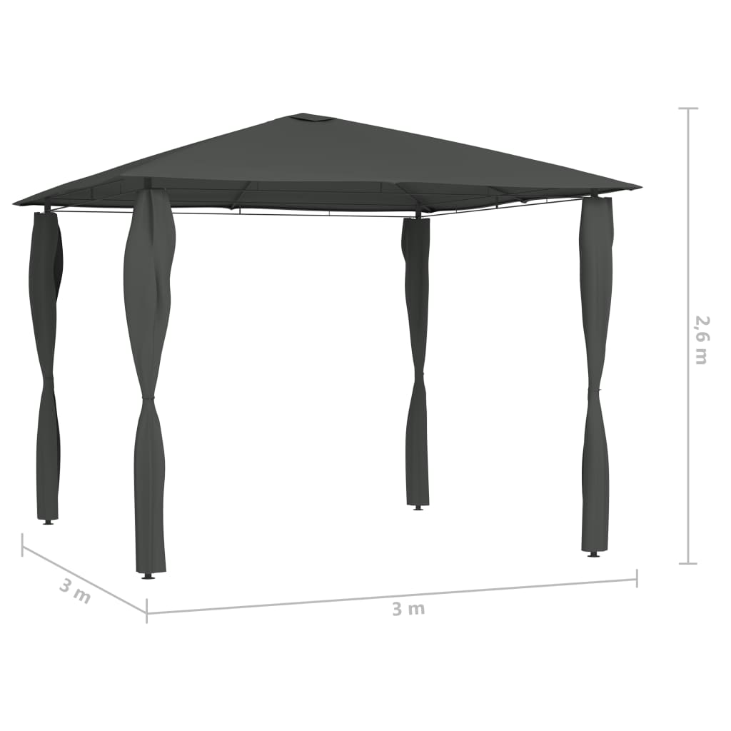 Pavilion cu huse pentru stalpi — imaginea 4