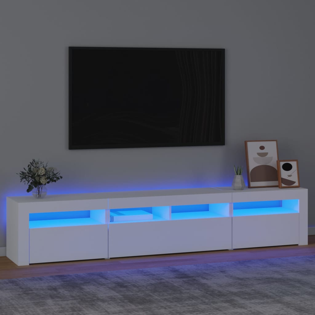 Comoda TV cu lumini LED - 1 | YEO