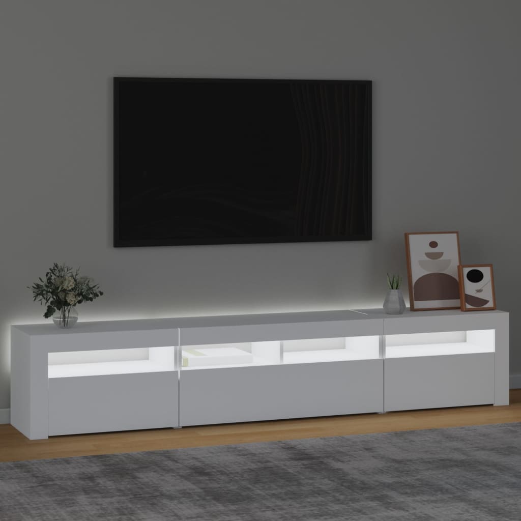 Comoda TV cu lumini LED - 2 | YEO