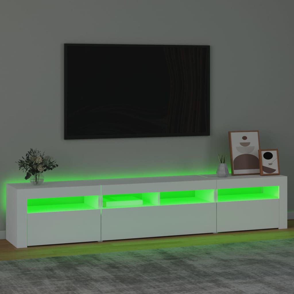 Comoda TV cu lumini LED - 3 | YEO