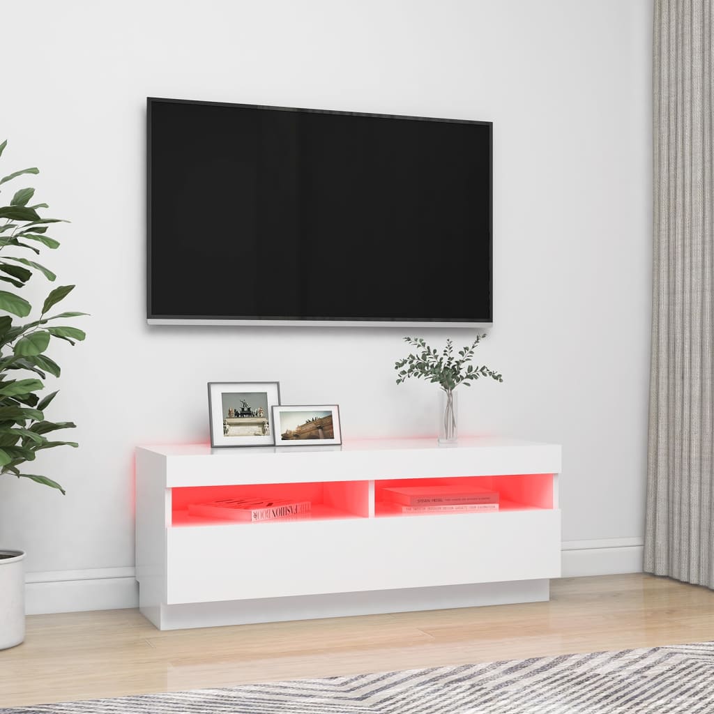 Comoda TV cu lumini LED - 2 | YEO