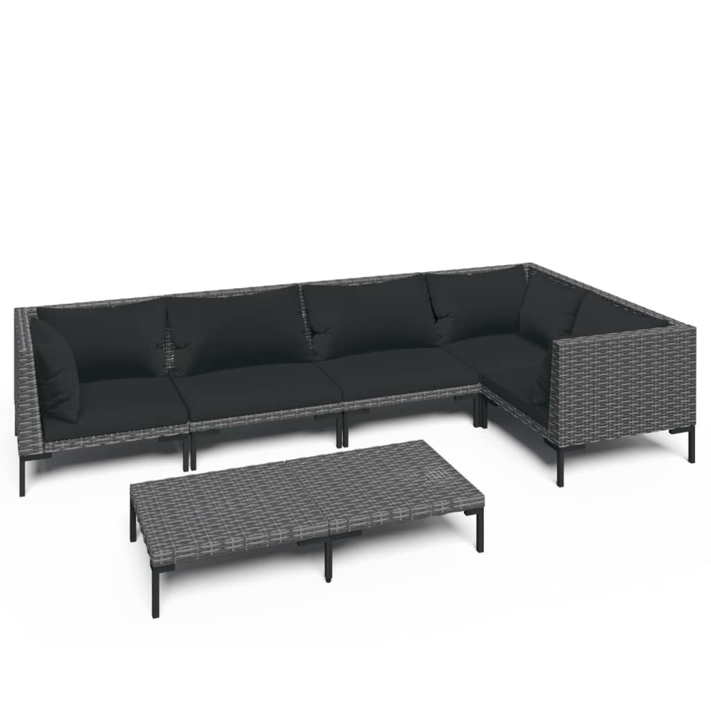 Set mobilier de gradina cu perne