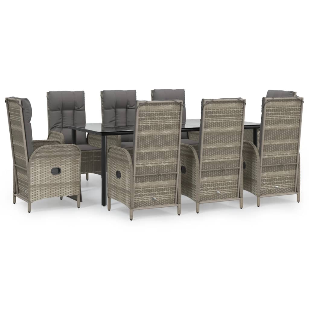 Set mobilier de gradina cu perne