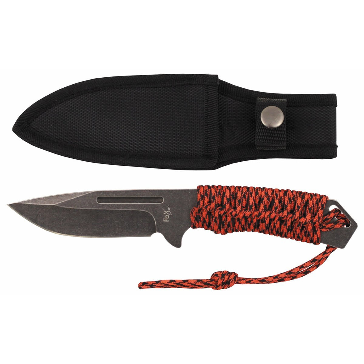 Cutit Fox Outdoor Redrope, cu teaca, lama 10 cm