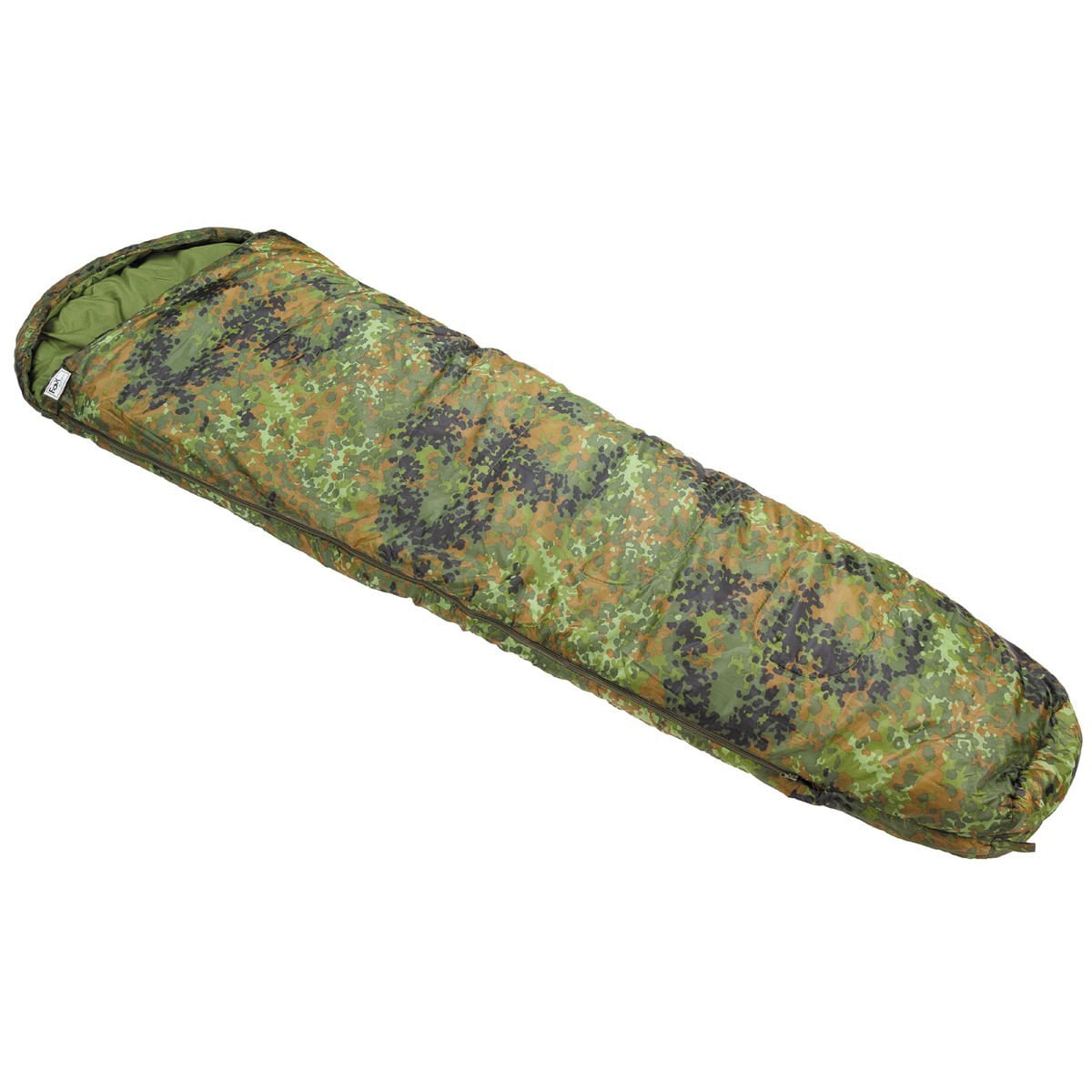 Sac de dormit camuflaj BW camo Fox Outdoor, -10°C/+15°C