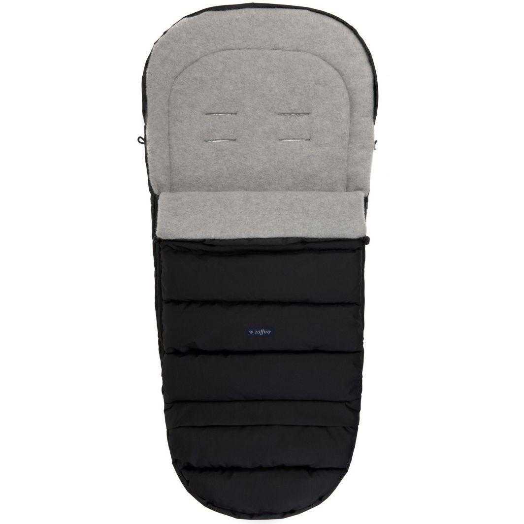 Sac de iarna pentru carucior si scaun auto iGrow 2.0 cu lana oaie Premium Melange Womar Zaffiro 3Z-IGW-PM