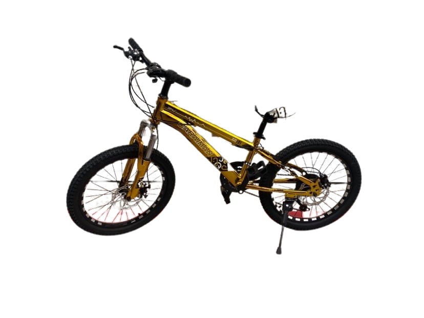 Bicicleta Go Kart 20 inch Caraiman,pentru copii 7-10 ani , frana disc ,18 viteze, auriu