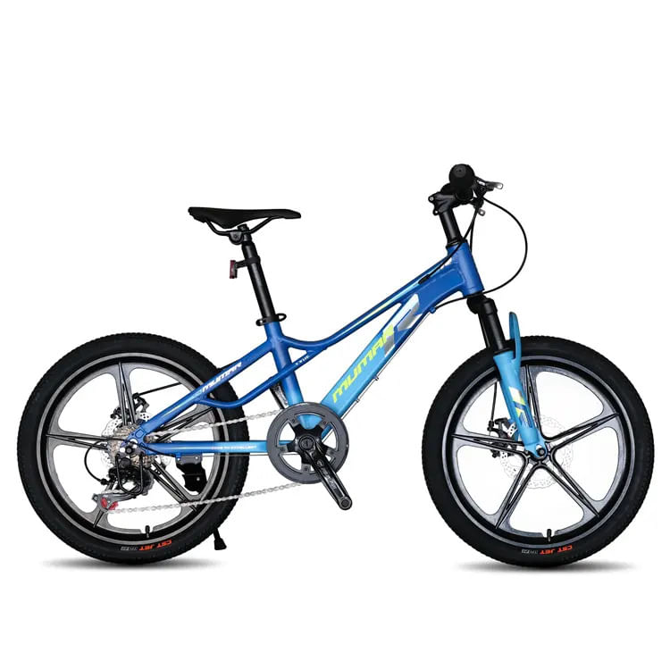 Bicicleta Go Kart 20inch geanta 3 spite , frana disc, 7 viteze,pentru copii cu varsta 6-10 ani,culoare albastru
