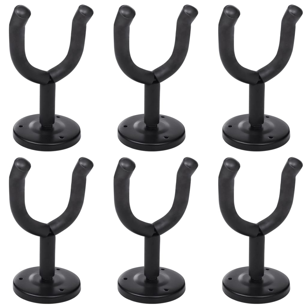 Set suport de perete pentru chitara, 6 buc