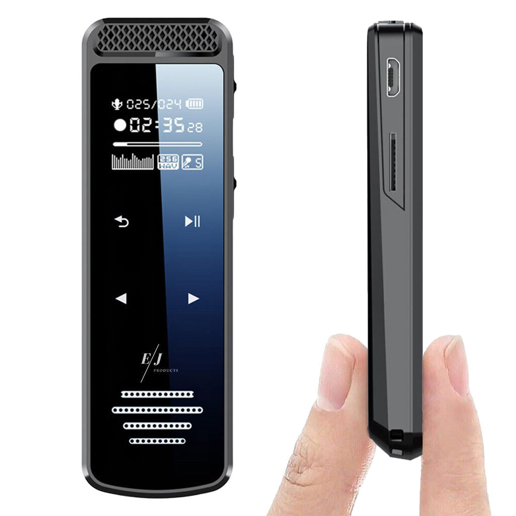 Reportofon profesional cu activare vocala, Q55, 8 GB, difuzor, MP3 - imagine 9