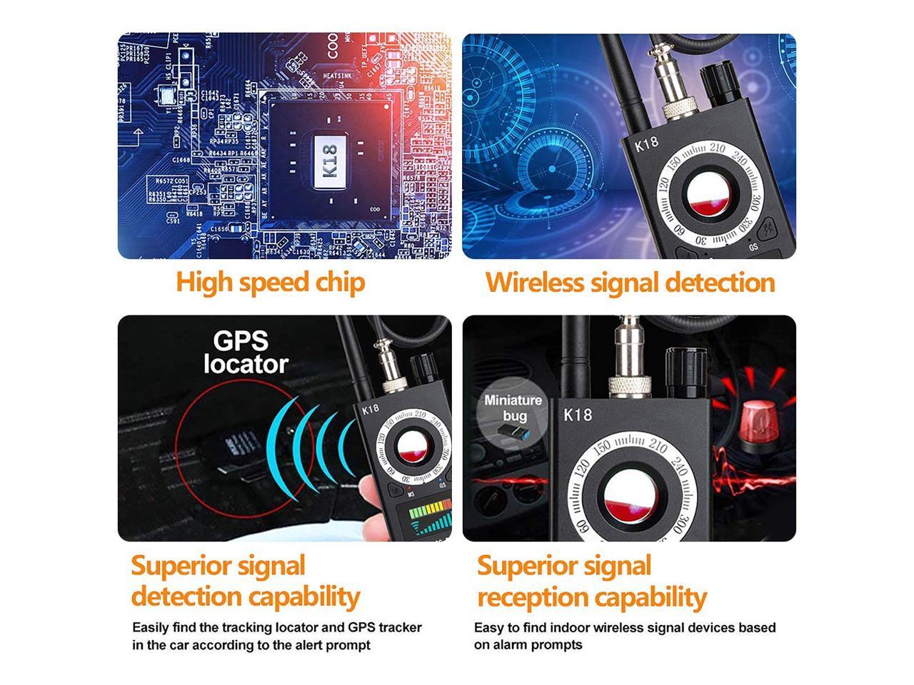 Detector profesional camere ascunse, microfoane, localizator GPS, reportofoane