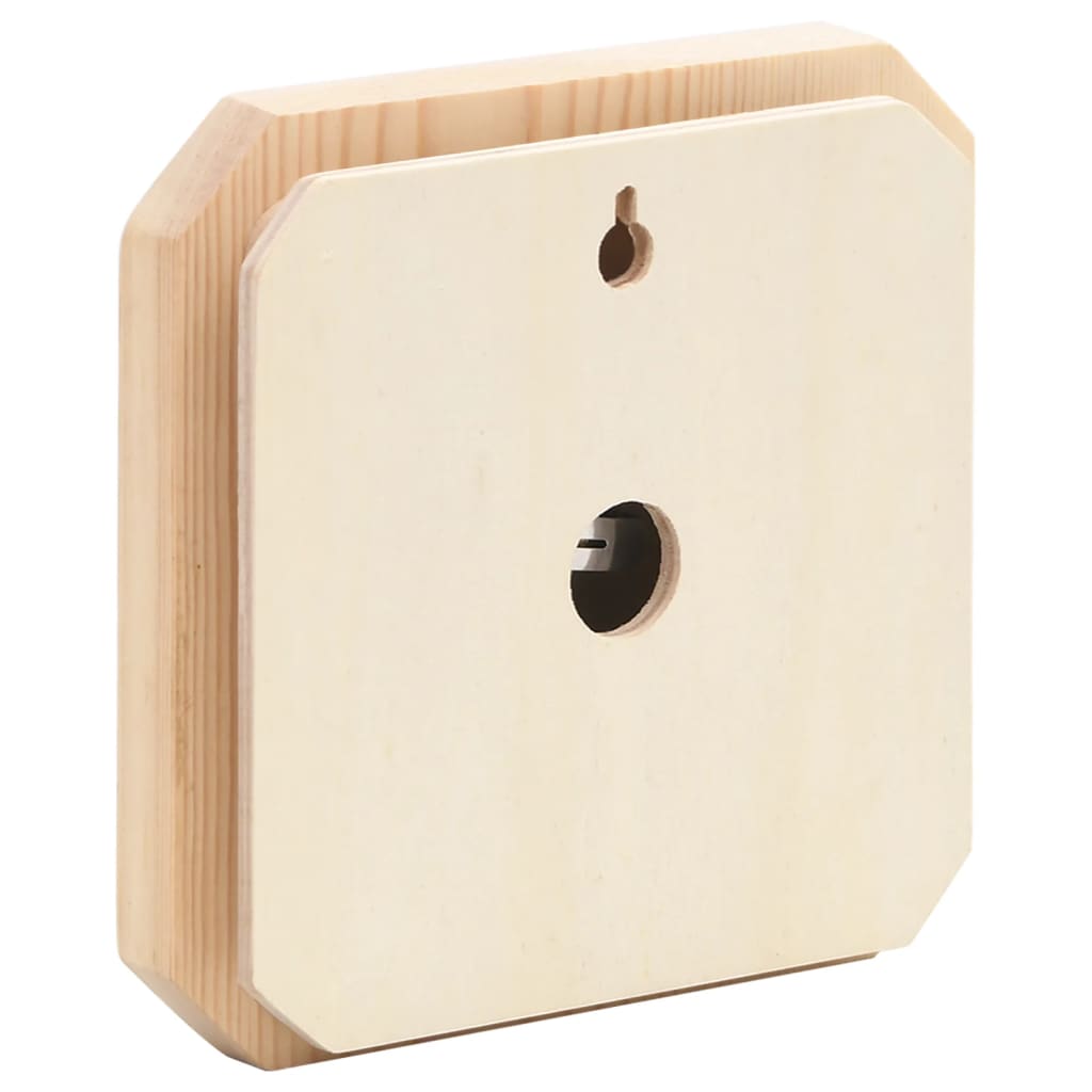 Set 2 in 1 higrotermograf si clepsidra de sauna, lemn masiv pin - 4 | YEO