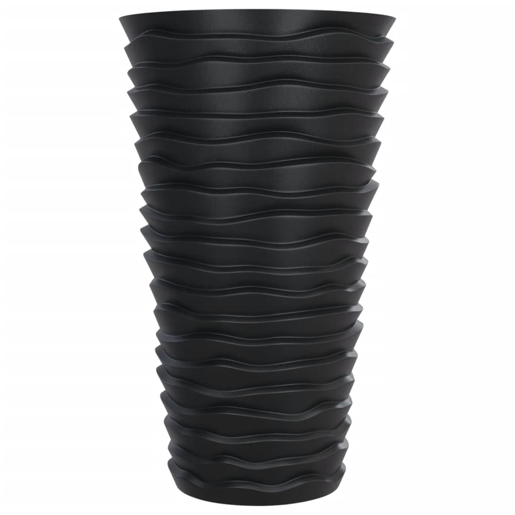 Jardiniera cu interior detasabil, antracit, 8 / 22 L PP canelat — imaginea 4
