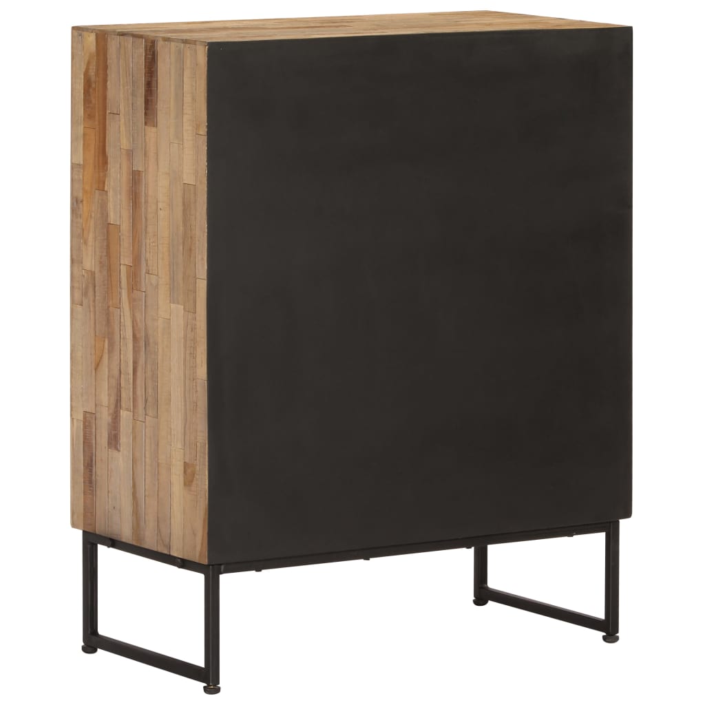 Servanta, 60 x 30 x 75 cm, lemn de tec reciclat — imaginea 3