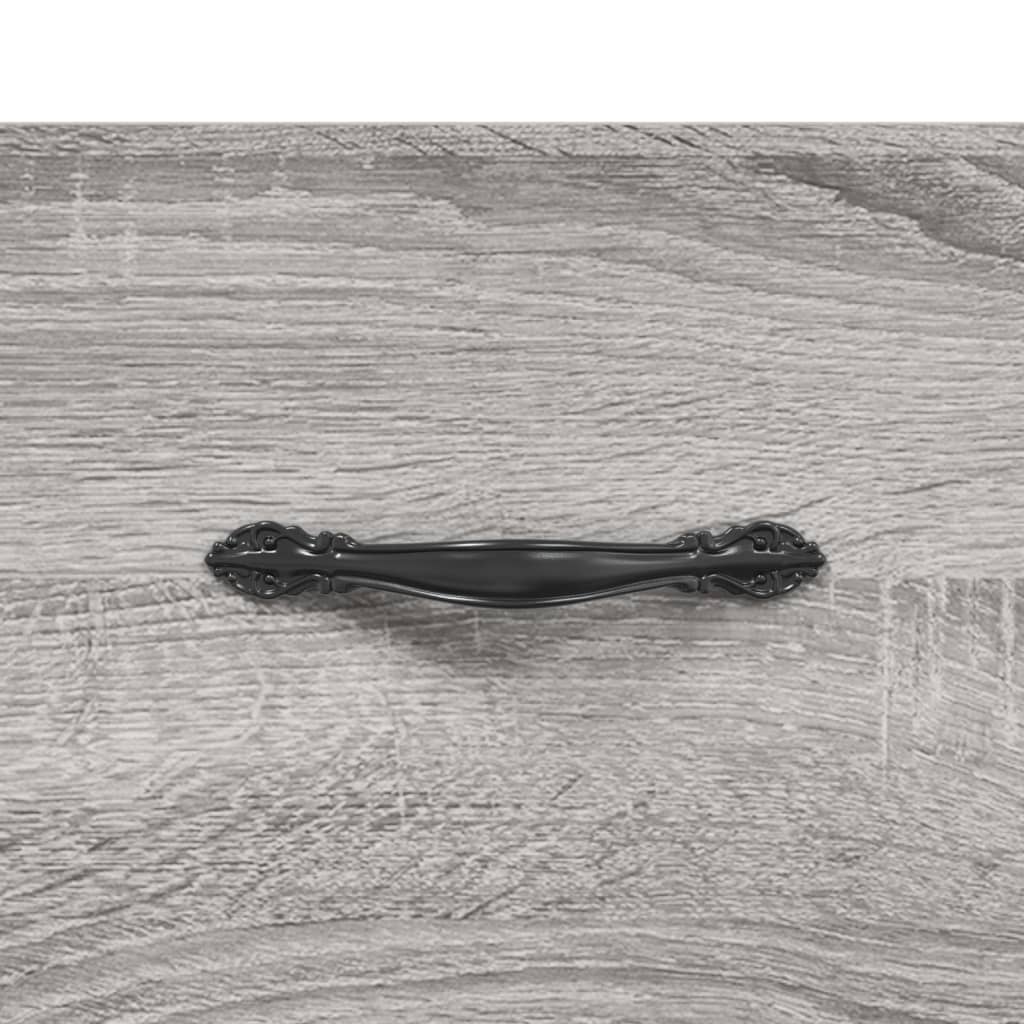 Masuta de cafea, gri sonoma, 50x50x40 cm, lemn prelucrat — imaginea 9