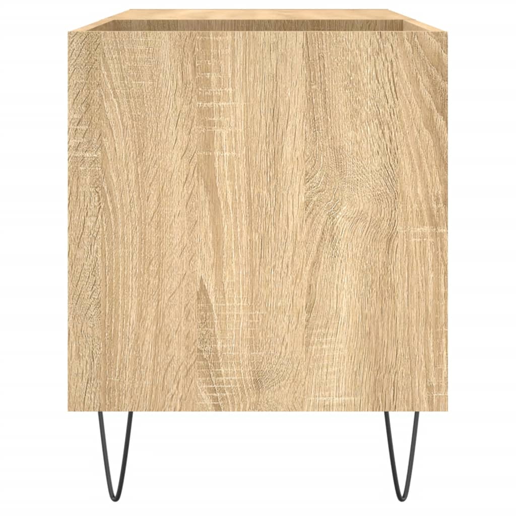 Dulap pentru discuri stejar sonoma 85x38x48 cm lemn prelucrat — imaginea 5
