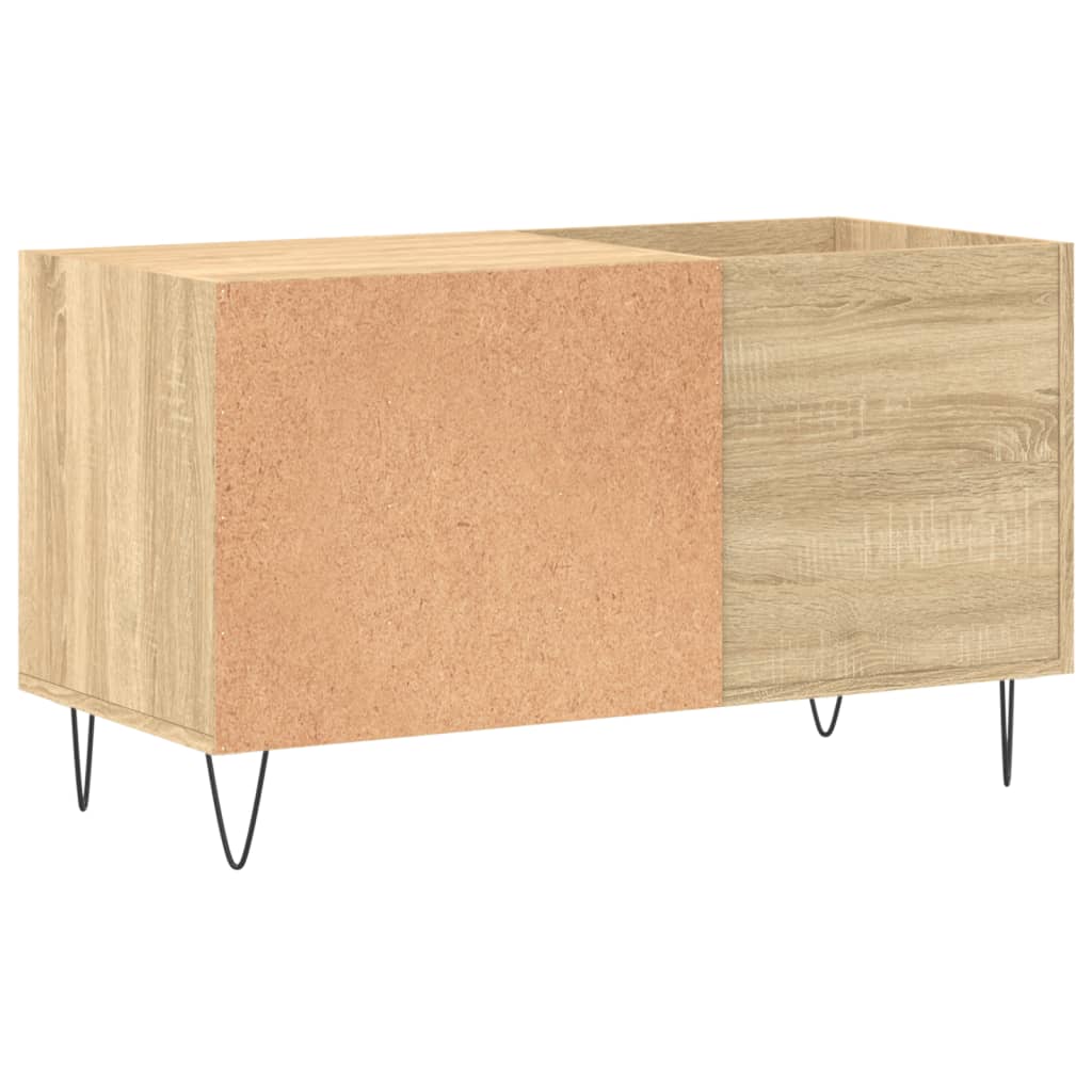 Dulap pentru discuri stejar sonoma 85x38x48 cm lemn prelucrat — imaginea 6