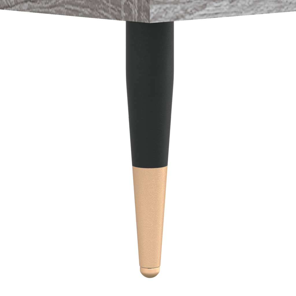 Dulap pentru discuri gri sonoma 74,5x38x48 cm lemn prelucrat — imaginea 7