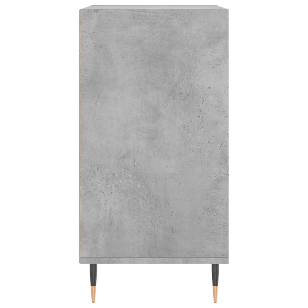 Servanta, gri beton, 57x35x70 cm, lemn compozit — imaginea 5