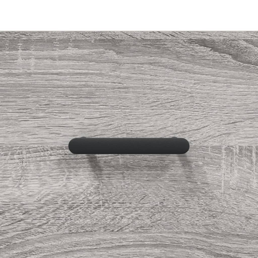 Servanta, gri sonoma, 69,5x34x90 cm, lemn compozit — imaginea 9