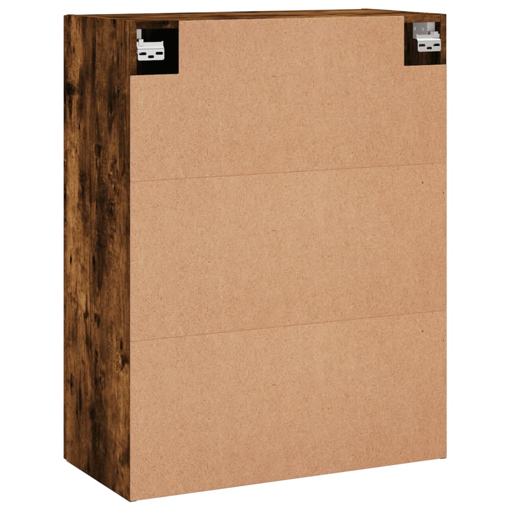 Dulap montat pe perete, stejar fumuriu, 69,5x34x90 cm — imaginea 9