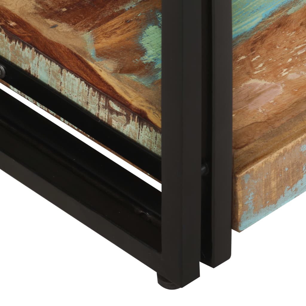 Comoda TV, 90x30x40 cm, lemn masiv reciclat — imaginea 6