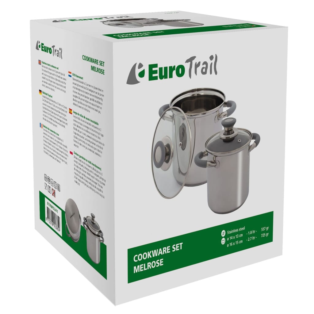 Eurotrail Set de vase de gatit - 3 | YEO