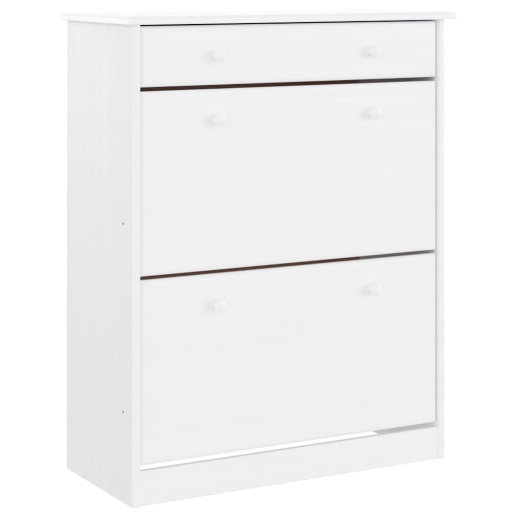 Dulap inalt ALTA, alb, 77x35x188 cm, lemn masiv de pin — imaginea 9