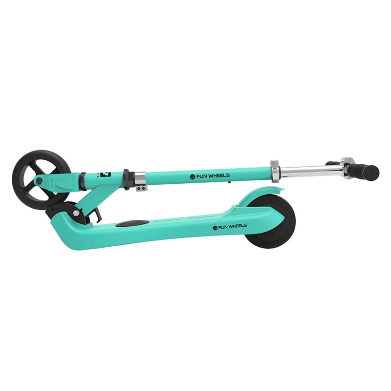 Trotineta electrica pentru copii , turcoaz, Fun Wheels - 1 | YEO