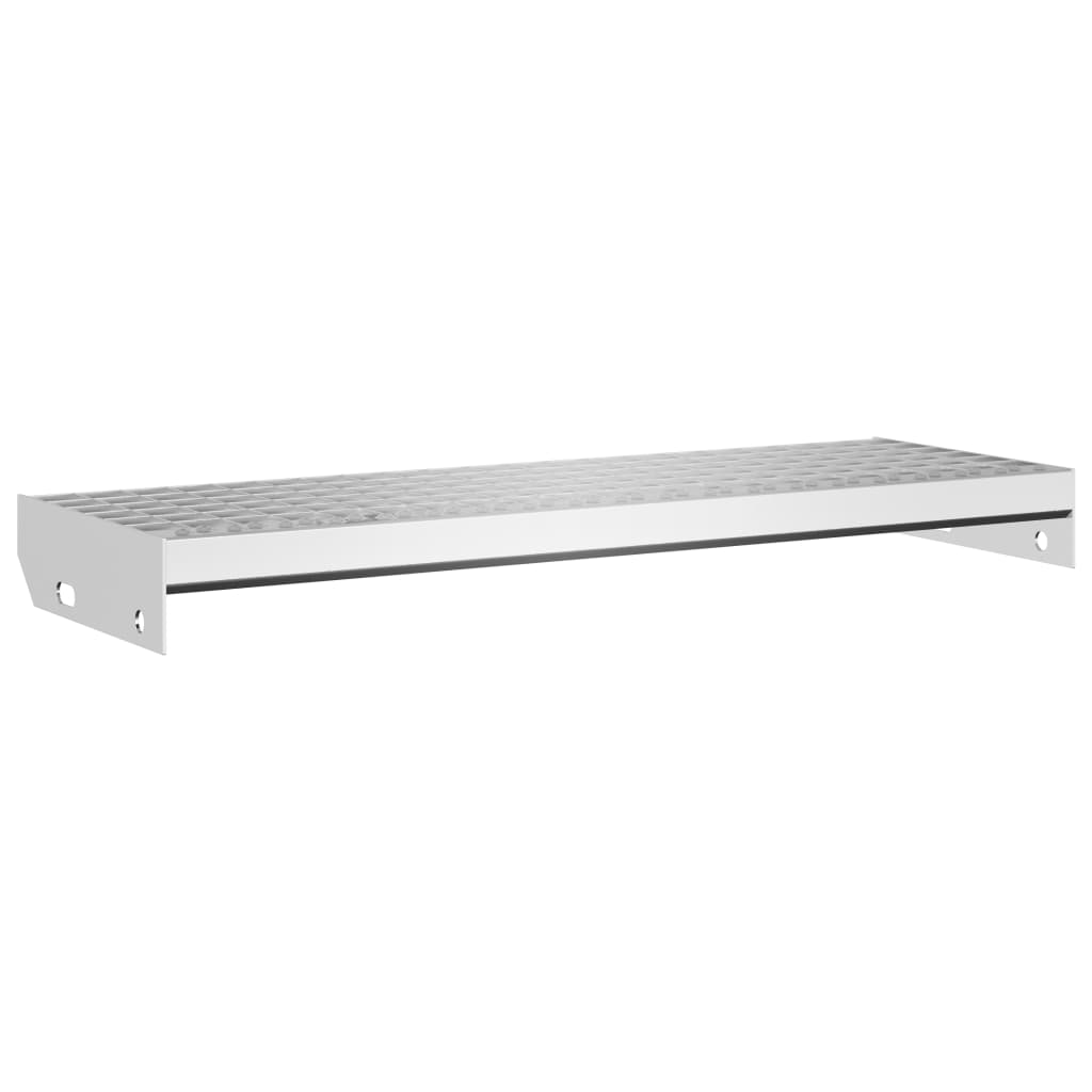 Treapta tip gratar, 70x24x7 cm, otel galvanizat, model blocat prin presare