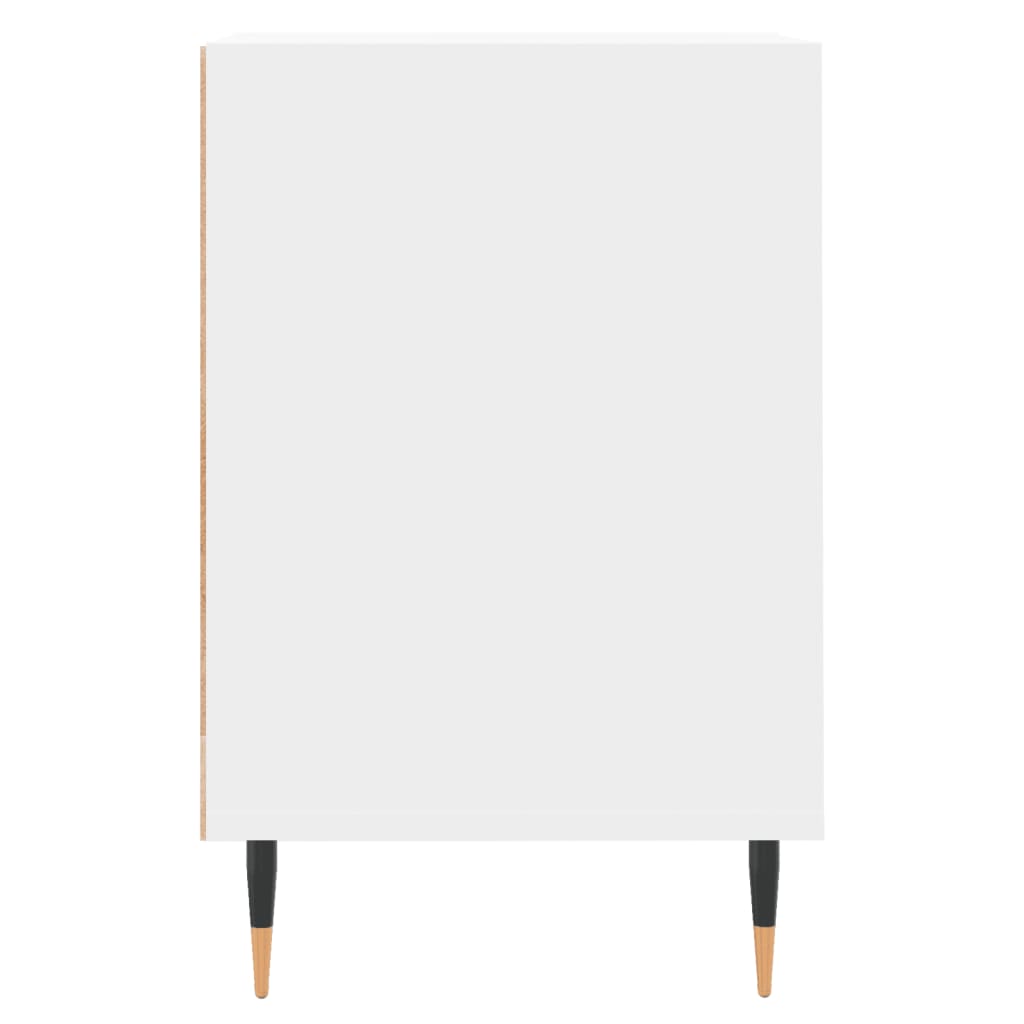 Comoda TV, alb, 100x35x55 cm, lemn prelucrat — imaginea 7