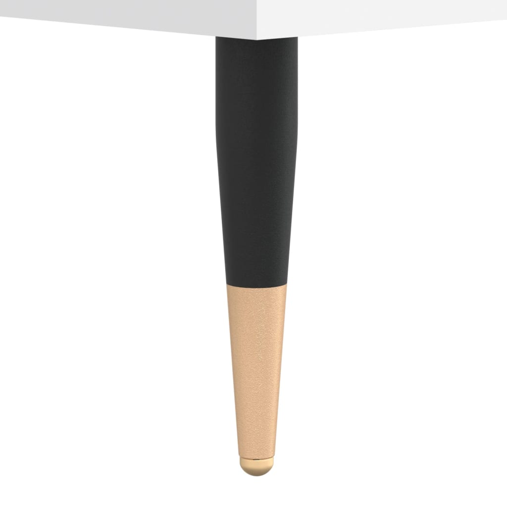 Comoda TV, alb, 100x35x55 cm, lemn prelucrat — imaginea 10