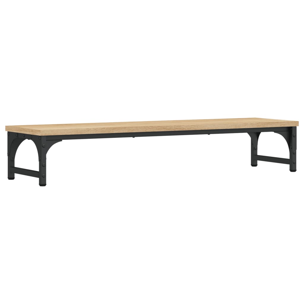 Suport pentru monitor stejar sonoma 85x23x15,5 cm lemn compozit