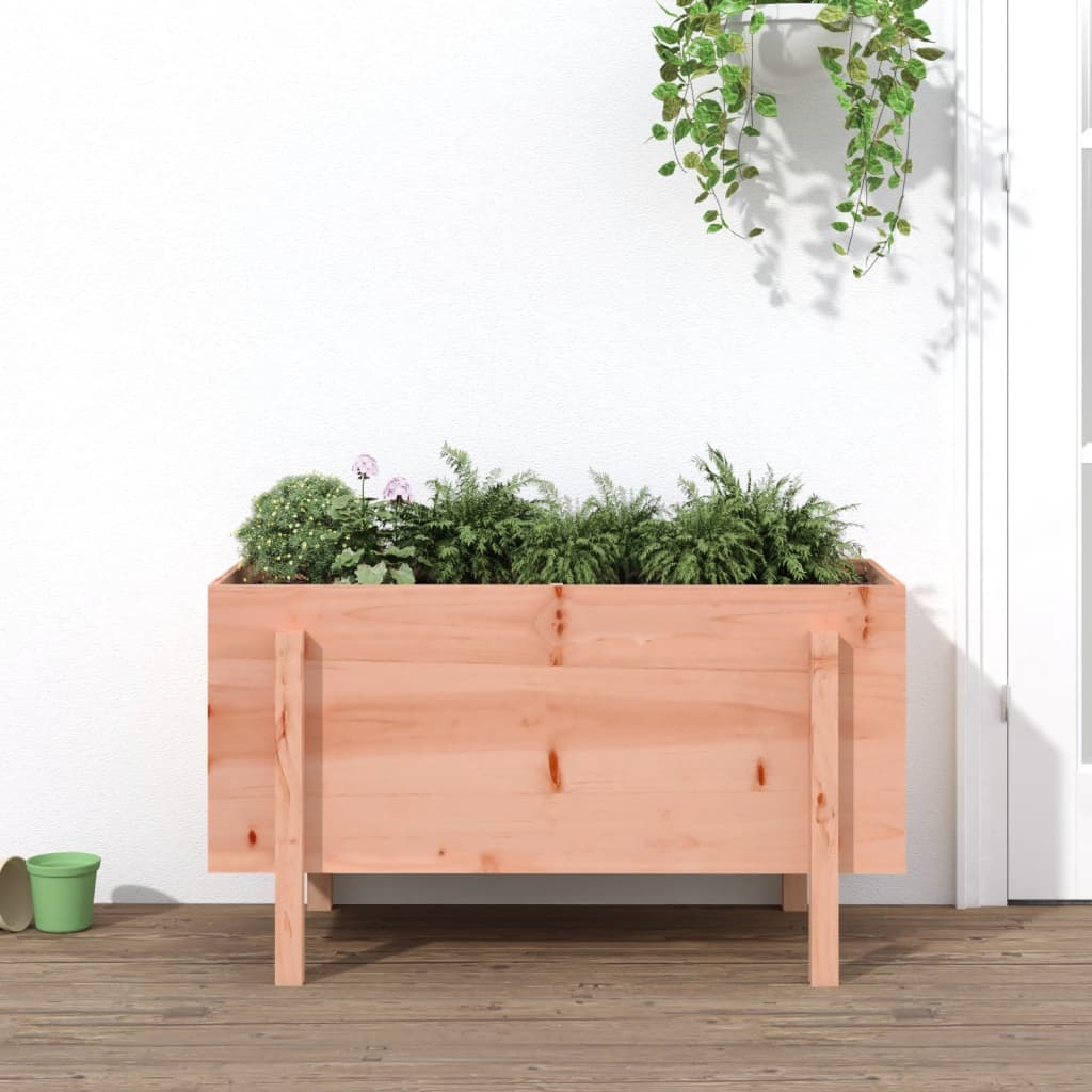 Strat inaltat de gradina, 101x50x57 cm, lemn masiv Douglas — imaginea 2