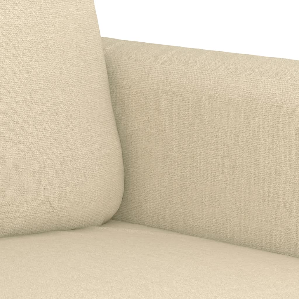 Fotoliu canapea, crem, 60 cm, material textil — imaginea 6