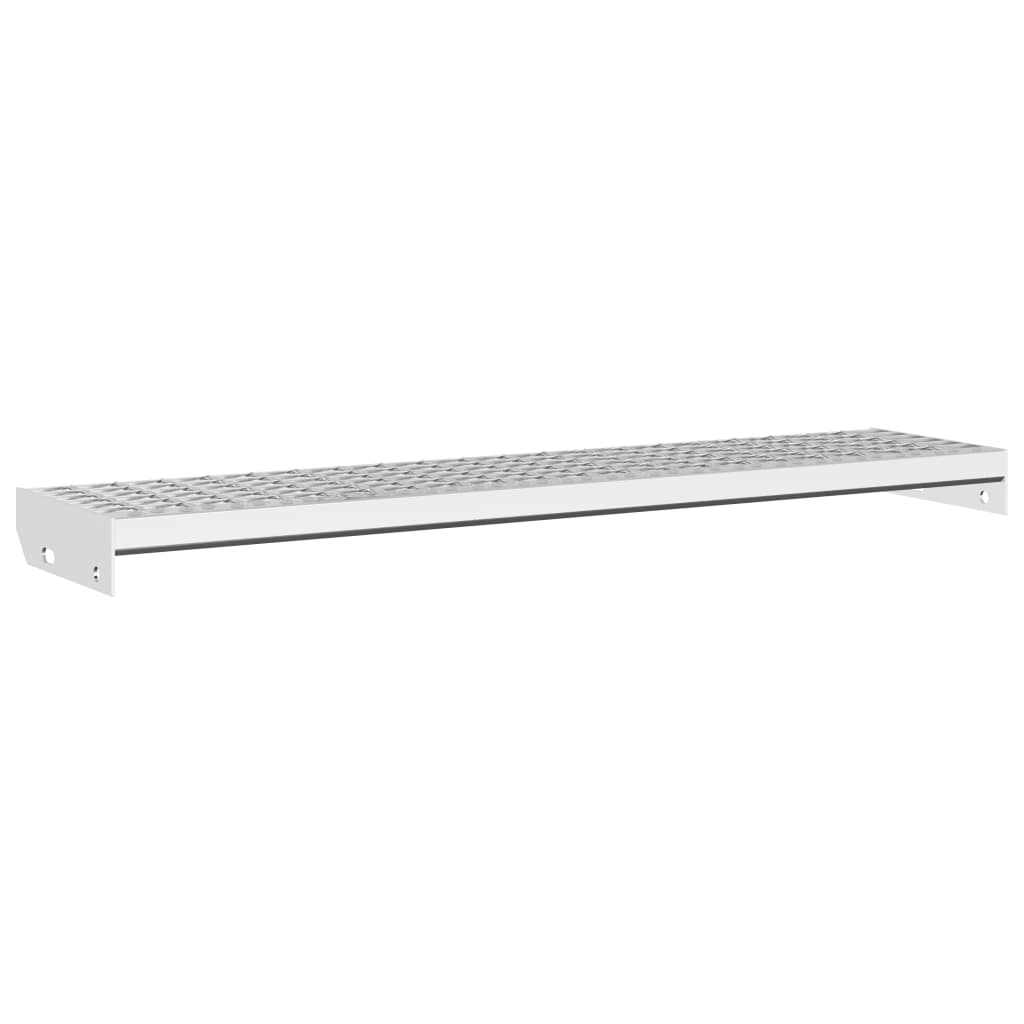 Treapta tip gratar, 100x24x7 cm, otel galvanizat, model sudat prin forjare