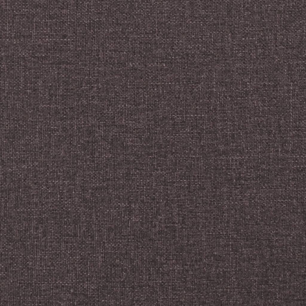 Fotoliu rabatabil, maro inchis, material textil — imaginea 10