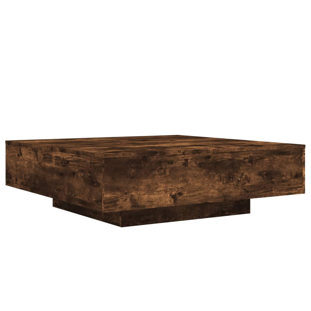 Masuta de cafea, stejar fumuriu, 100x100x31 cm, lemn prelucrat