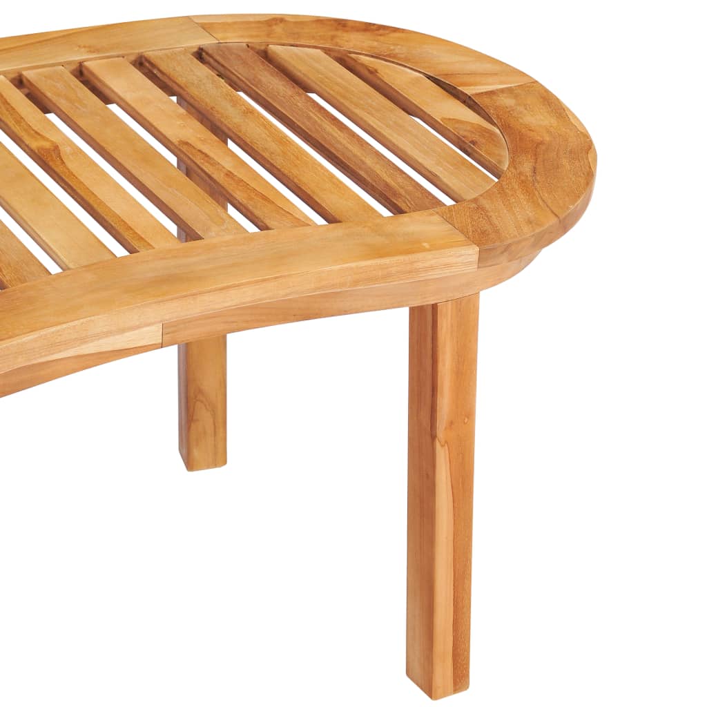 Masuta de cafea, 90 x 50 x 45 cm, lemn masiv de tec — imaginea 5