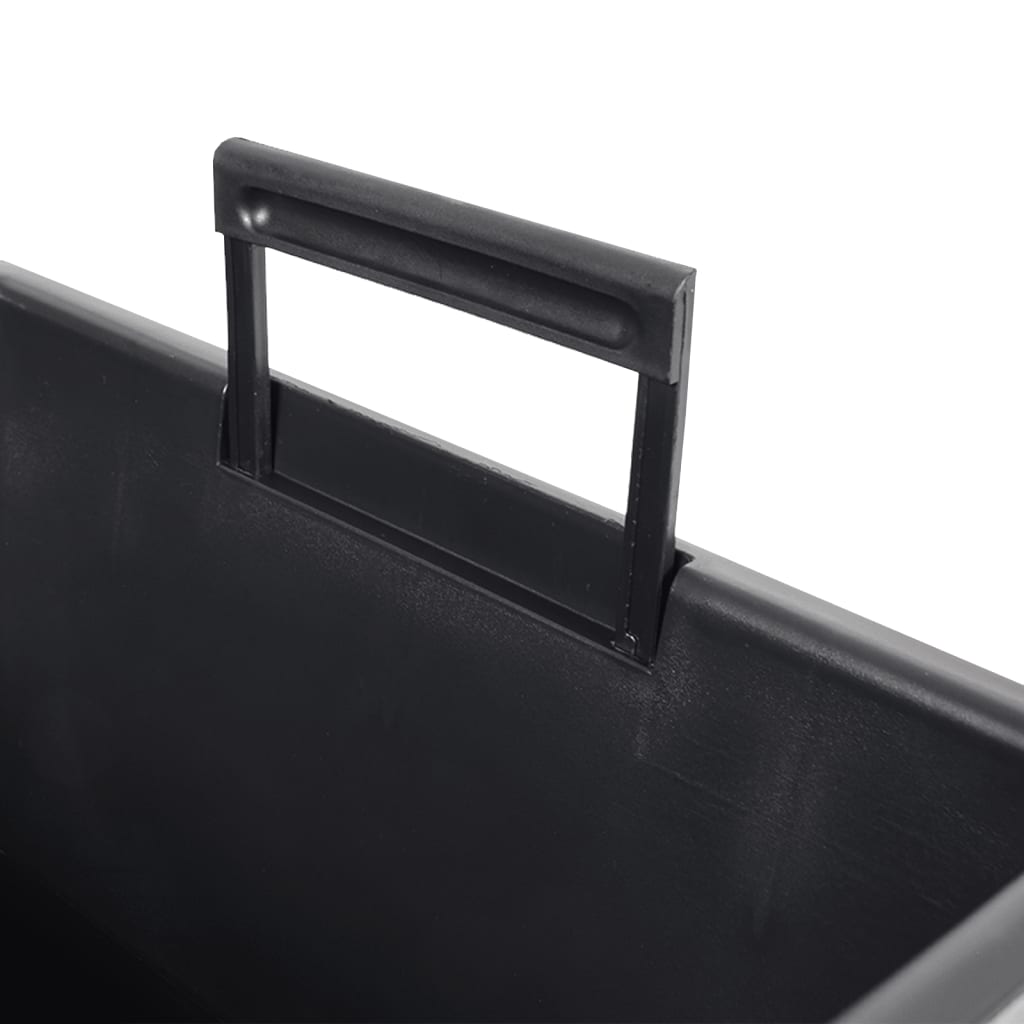 Jardiniera cu interior detasabil, maro, 21 / 49 L, PP ratan — imaginea 6
