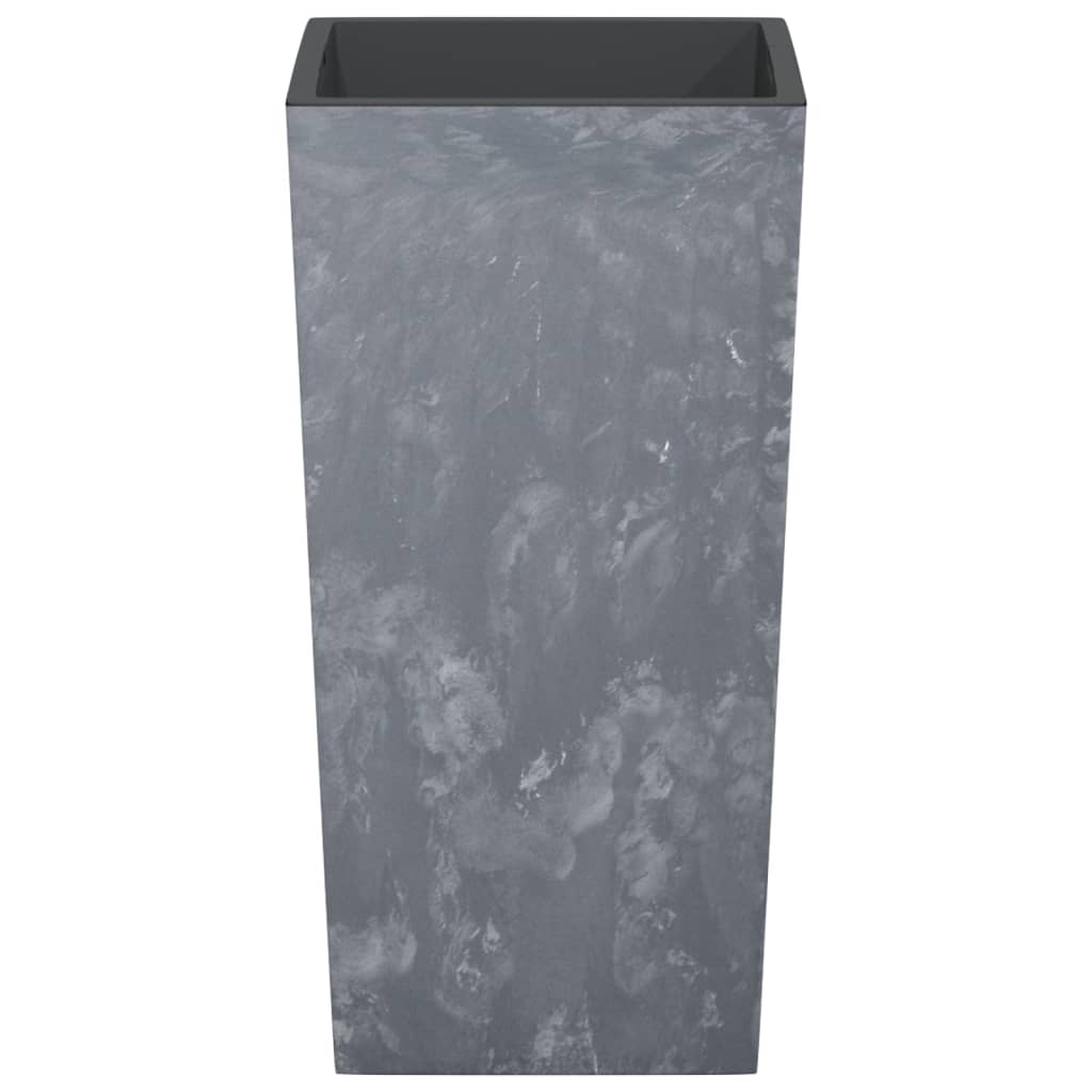 Jardiniera cu interior detasabil, gri, 21/49 L, PP aspect beton — imaginea 4