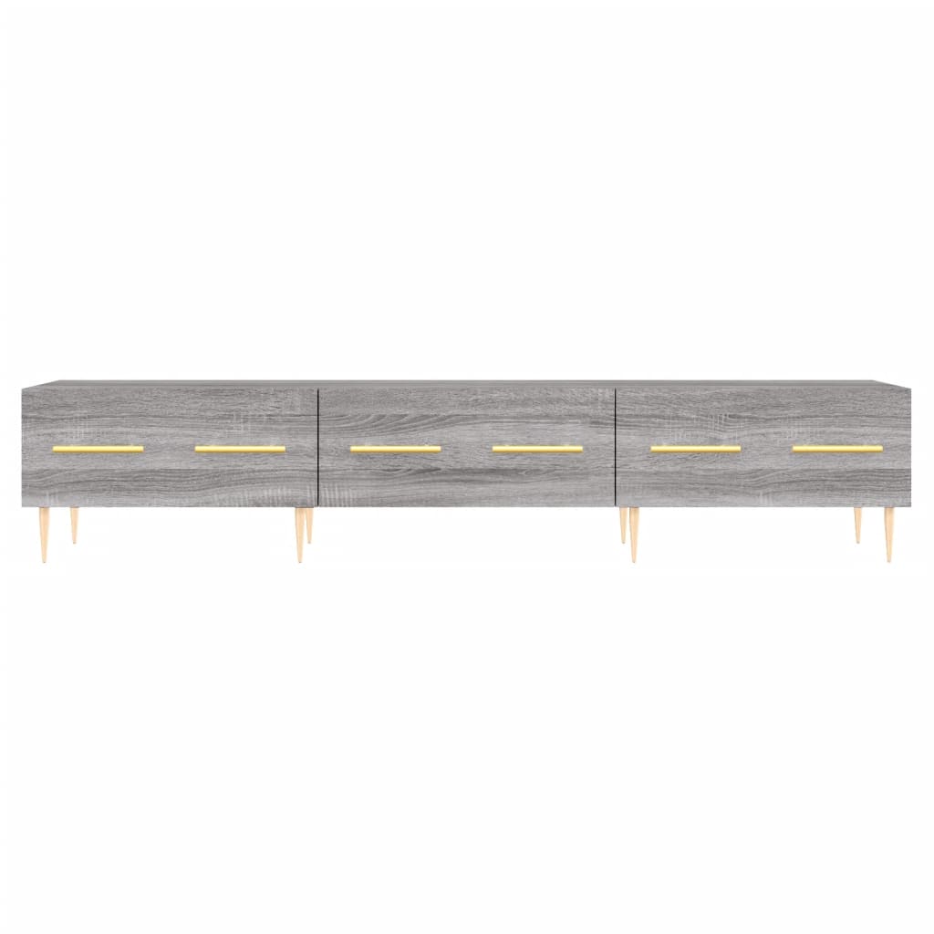 Dulap TV, stejar sonoma, 150x36x30 cm, lemn prelucrat — imaginea 5