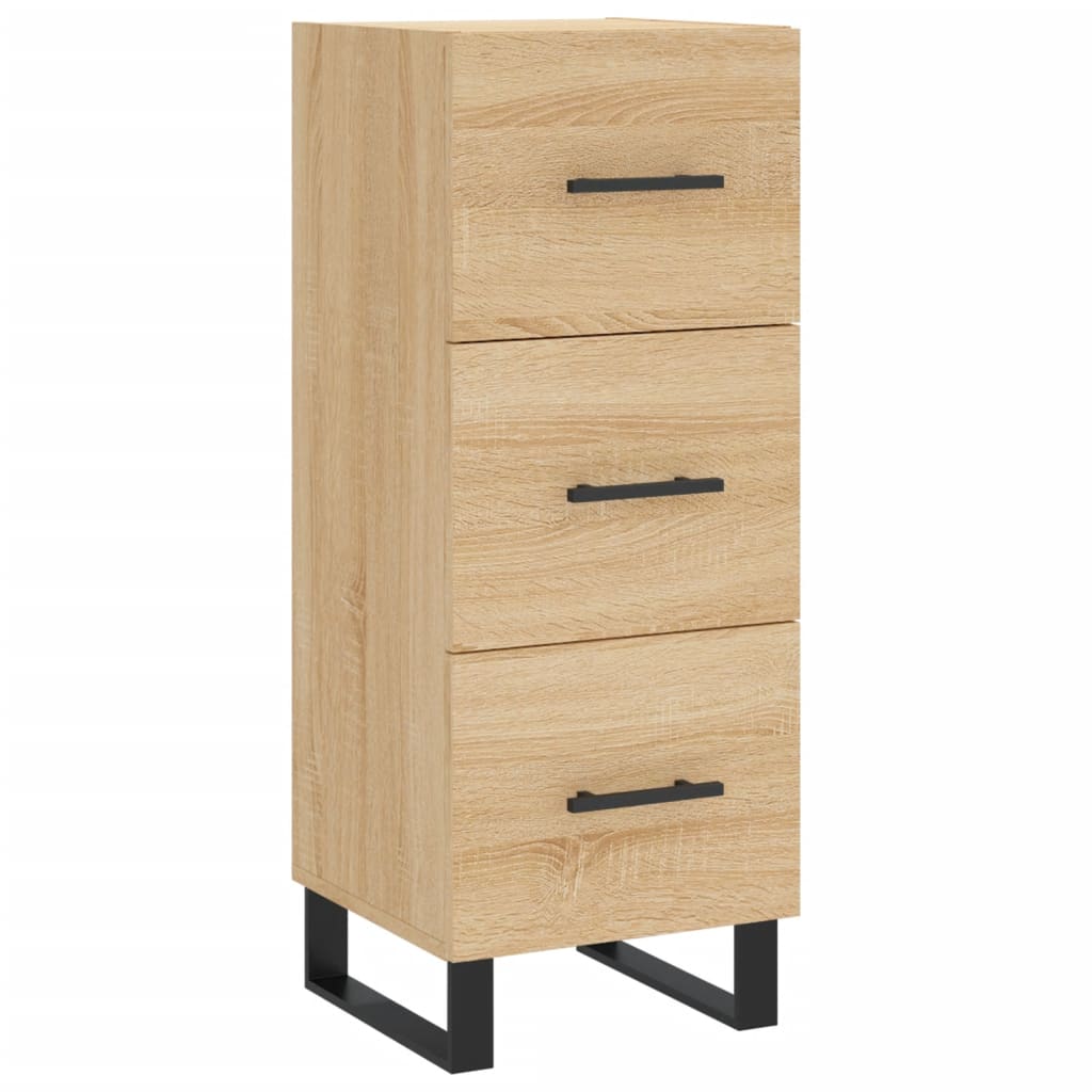 Servanta, stejar sonoma, 34,5x34x90 cm, lemn compozit