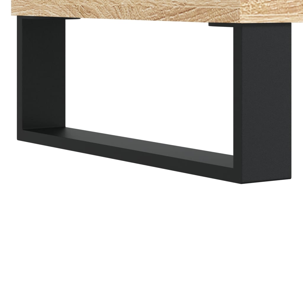 Servanta, stejar sonoma, 34,5x34x90 cm, lemn compozit — imaginea 10